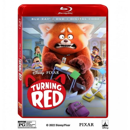 Turning Red (Blu-Ray + DVD + Digital Code)