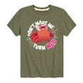 thumbnail image 1 of Turning Red - Don't Make Me Turn Red - Youth Short Sleeve Graphic T-Shirt, 1 of 4
