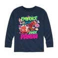 thumbnail image 1 of Turning Red - Embrace Your Inner Panda - Youth Long Sleeve Graphic T-Shirt, 1 of 4