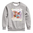 thumbnail image 1 of Turning Red - Friends Family Happy Place - Youth Crewneck Fleece Sweatshirt, 1 of 4