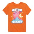 thumbnail image 1 of Turning Red - Hitting Snooze - Youth Short Sleeve Graphic T-Shirt, 1 of 4