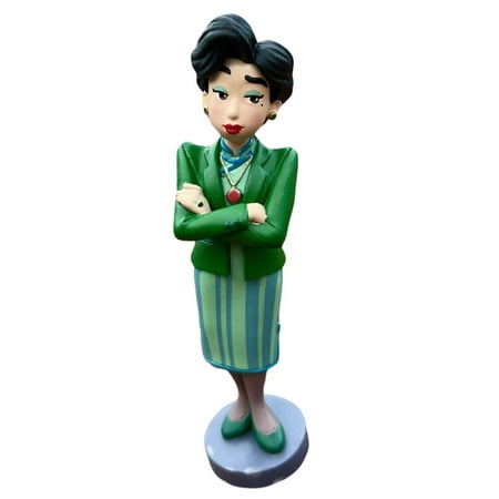 Turning Red Ming Lee Cake Topper 4” PVC Figure Figurine Detailed Mei Mother New