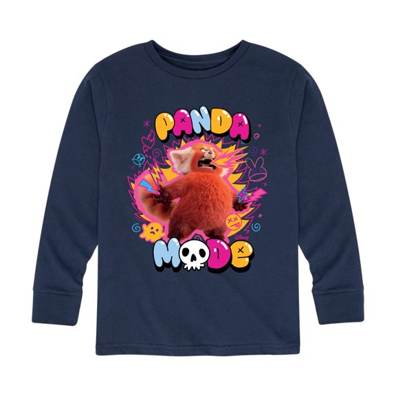 Turning Red - Panda Mode - Youth Long Sleeve Graphic T-Shirt