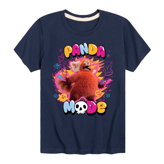 Turning Red - Panda Mode - Youth Short Sleeve Graphic T-Shirt
