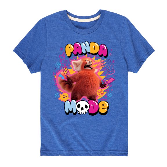 Turning Red - Panda Mode - Youth Short Sleeve Graphic T-Shirt