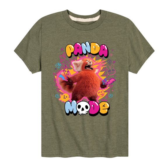 Turning Red - Panda Mode - Youth Short Sleeve Graphic T-Shirt