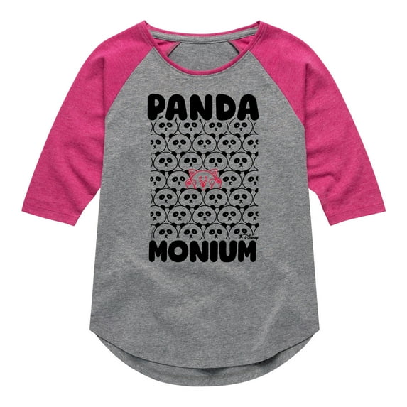 Turning Red - Panda Monium - Youth Raglan Graphic T-Shirt