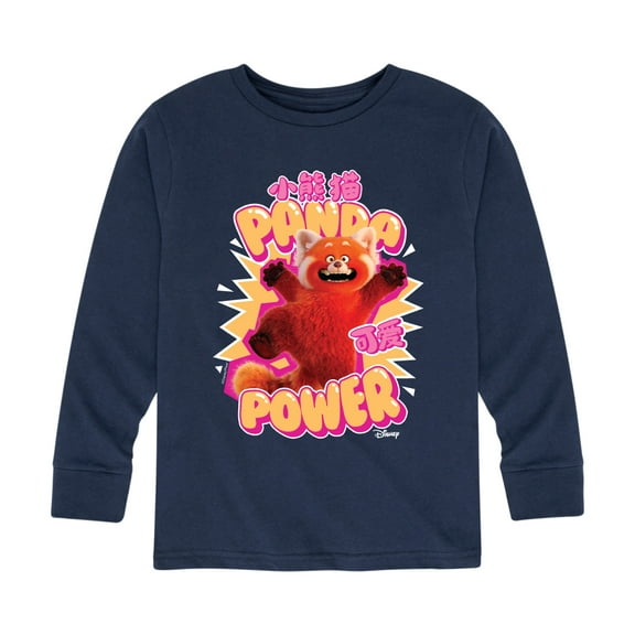 Turning Red - Panda Power - Youth Long Sleeve Graphic T-Shirt