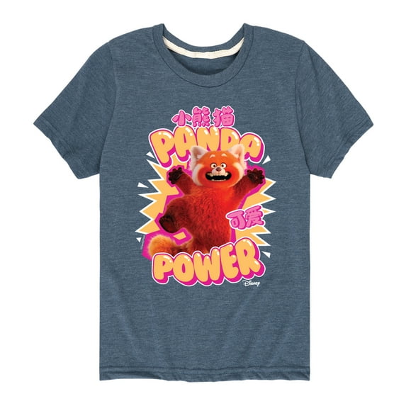 Turning Red - Panda Power - Youth Short Sleeve Graphic T-Shirt