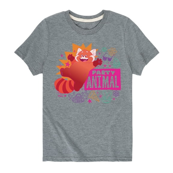 Turning Red - Party Animal - Youth Short Sleeve Graphic T-Shirt