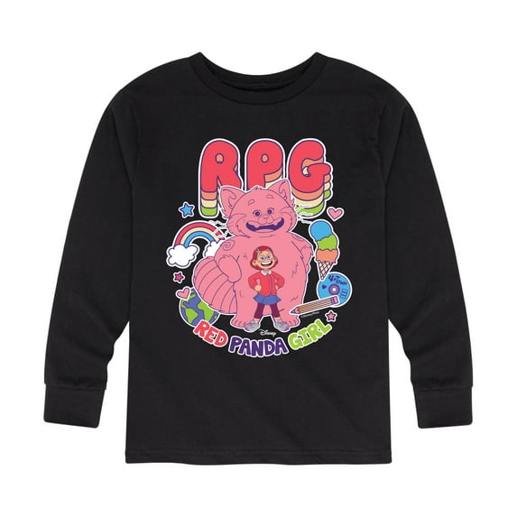 Turning Red - Red Panda Girl - Youth Long Sleeve Graphic T-Shirt