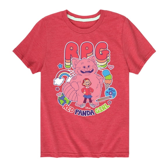 Turning Red - Red Panda Girl - Youth Short Sleeve Graphic T-Shirt