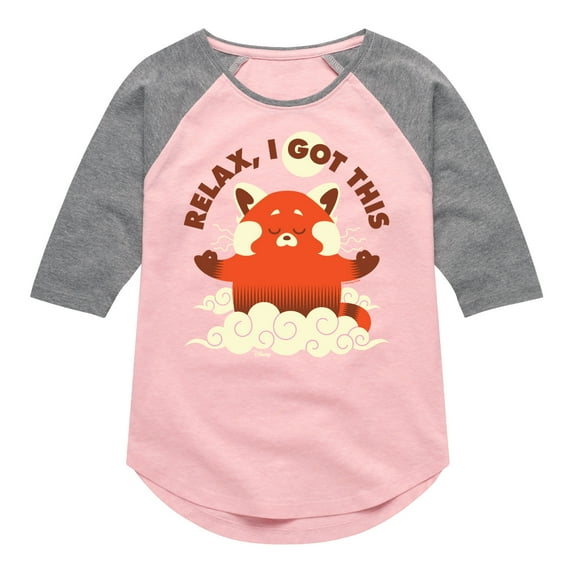 Turning Red - Relax I Got This - Youth Raglan Graphic T-Shirt