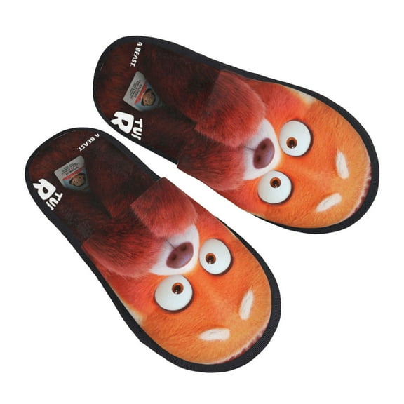 Turning R-e Slippers for Women Men Cotton Home Slippers Soft Fleece for Indoor Outdoor