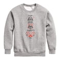 thumbnail image 1 of Turning Red - Stay Calm - Youth Crewneck Fleece Sweatshirt, 1 of 4