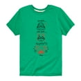thumbnail image 1 of Turning Red - Stay Calm - Youth Short Sleeve Graphic T-Shirt, 1 of 4