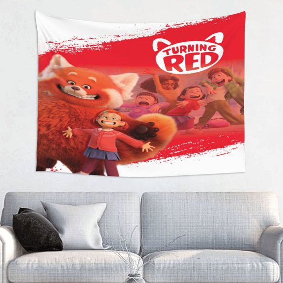 Turning R-e Tapestry Anime Poster Large Background Wall Art Bedroom Wall Decor for Birthday Party 29x37in