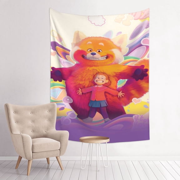 Turning R-e Tapestry Anime Poster Large Background Wall Art Bedroom Wall Decor for Birthday Party