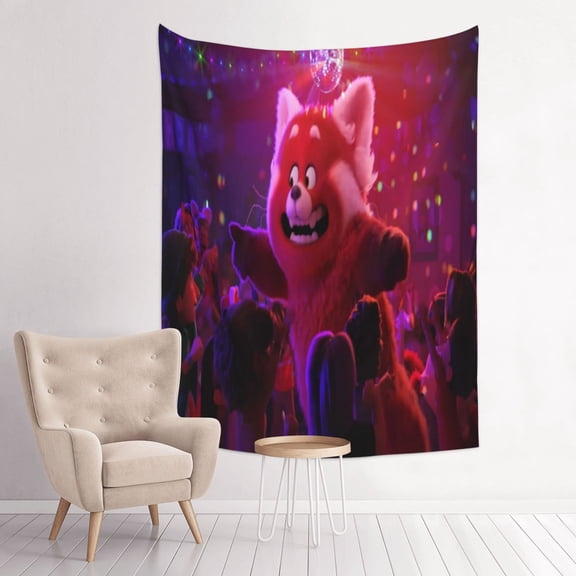 Turning R-e Tapestry Anime Poster Large Background Wall Art Bedroom Wall Decor for Birthday Party
