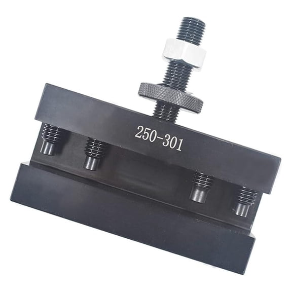 Turning Tool Holder CXA 250-301 Wedge Tool Post Quick Tool Holder Fit for 13-18 Inch CXA Tool Post