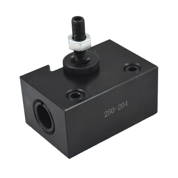 Turning and Facing Tool Holder, BXA #4 250-204 Quick Change Tool Post for 3/4 in Turning Tools, Lathe Turning Tool Holder