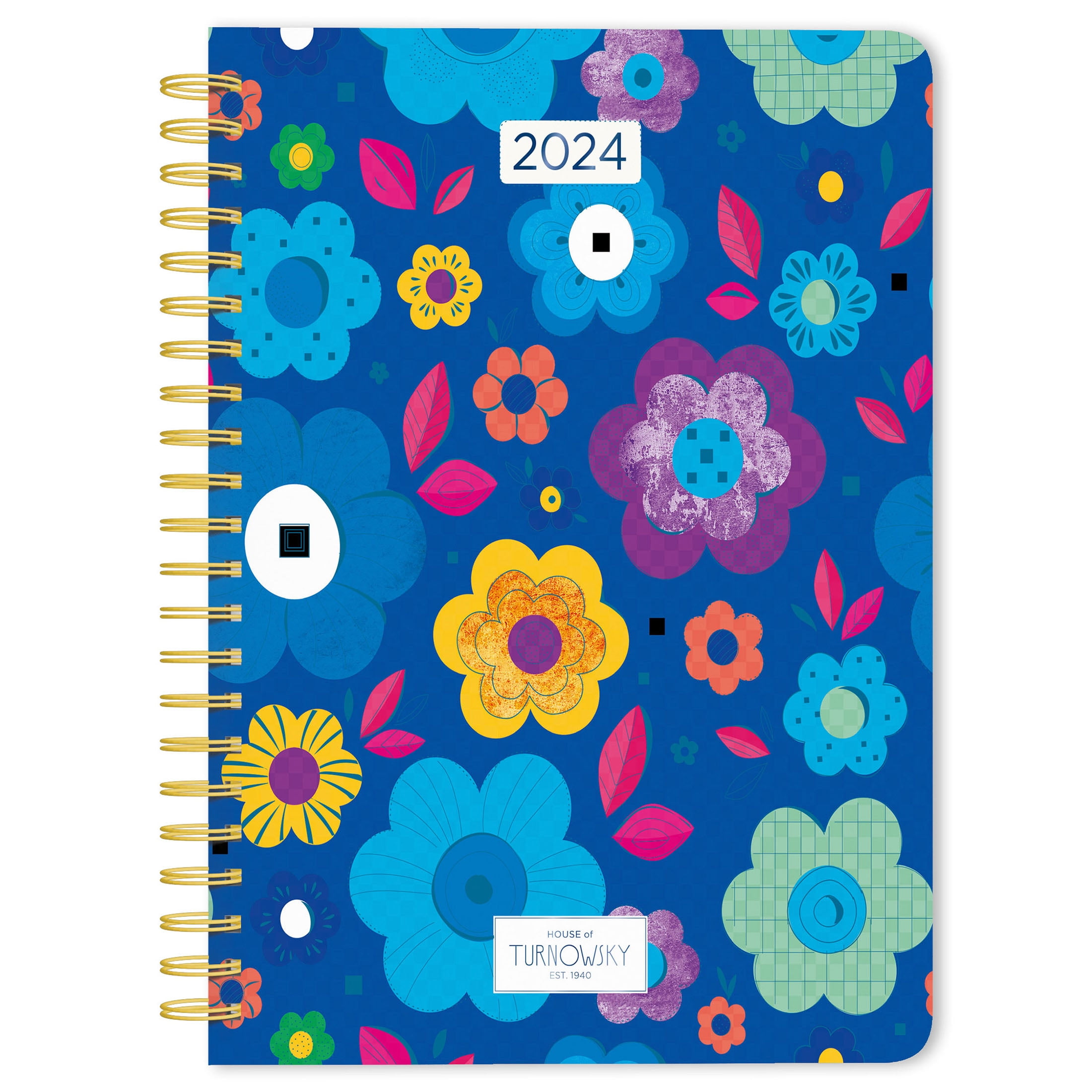 House of Turnowsky 2025 6x7.75" Weekly Desk Planner Calendar