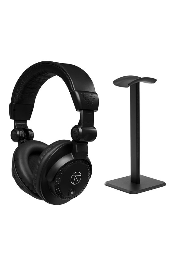 Audio TURNSTILE TAPH100 Closed-Back Studio Monitor Headphones with TURNSTILE DESKTOP HEADPHONE STAND