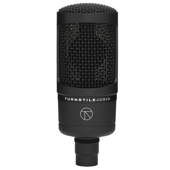 Turnstile Audio Concourse Series TAC300 Cardioid Condenser Microphone, Large Diaphragm for Vocal Recording, Podcasting, and Streaming, XLR Output