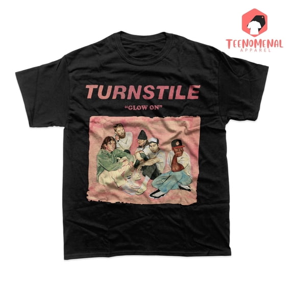 Turnstile Unisex Shirt - Glow On Merch - Music Band T-Shirt - Artist Tee for Gif