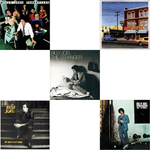 Turnstiles & Streetlife Serenade & An Innocent Man & 52Nd Street & Stranger [CD Bundle]
