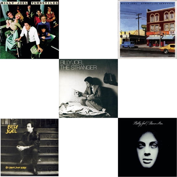 Turnstiles & Streetlife Serenade & An Innocent Man & Piano Man & Stranger [CD Bundle]
