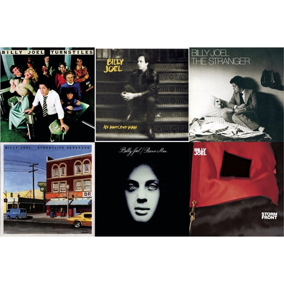 Turnstiles & Stormfront & Streetlife Serenade & An Innocent Man & Piano Man & Stranger [CD Bundle]