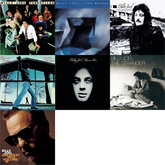 Turnstiles & Bridge & Cold Spring Harbor & Glass Houses & Piano Man & Stranger & Greatest Hits Vol.3 [CD Bundle]