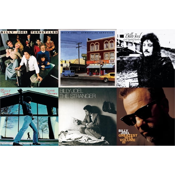 Turnstiles & Streetlife Serenade & Cold Spring Harbor & Glass Houses & Stranger & Greatest Hits Vol.3 [CD Bundle]