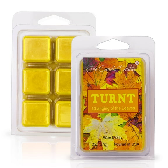 Turnt - Autumn Changing of the Leaves Scented Wax Melt - 1 Pack - 2 Ounces - 6 Cubes