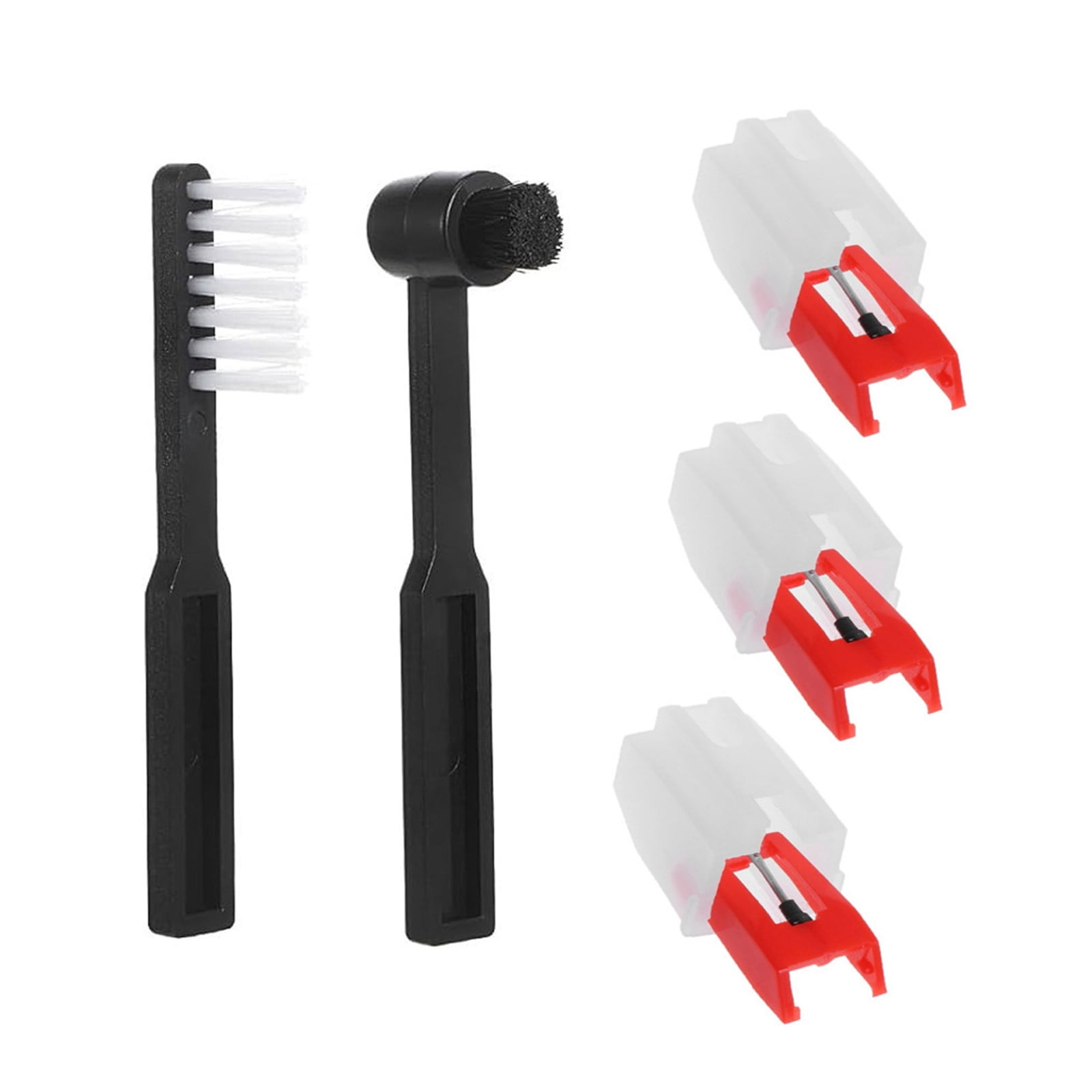 Turntable Accessory Needle Record Player Needle, Cleaning Brush Fit