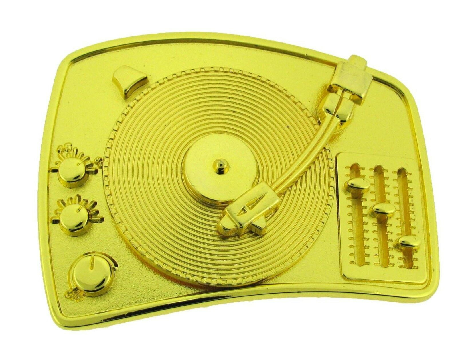 Boucle De Ceinture DJ Turn Table – Strass – Neuve Sans étiquette