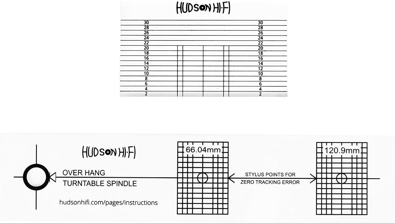 Turntable Cartridge Alignment Vertical Tracking Angle Block for DJ