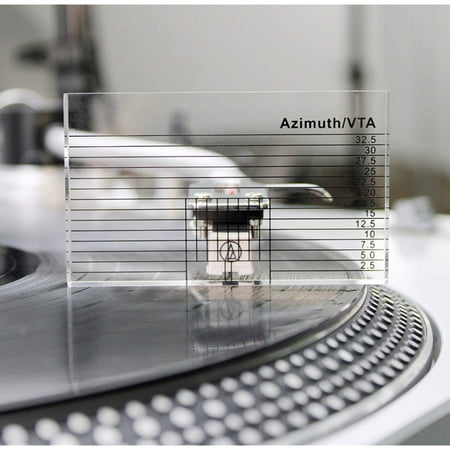 Turntable Cartridge Azimuth VTA Verifier Ruler