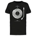 thumbnail image 1 of Turntable Design T-Shirt Men -Image by Shutterstock, Male 3X-Large, 1 of 2