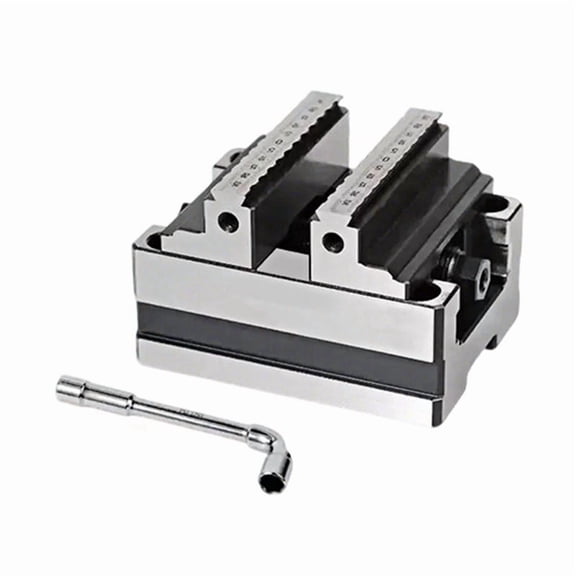 Turntable Fixture CNC Concentric Vise Self Centering CNC Pliers CNC Machining Center Concentric Flat Pliers Clamp 6-60mm