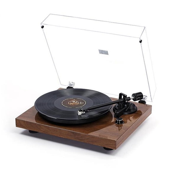 Turntable LP Vinyl Gramophone Bluetooth Record Player Metal Vinyl Player ,Easy to Use