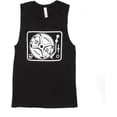 thumbnail image 1 of Turntable Ladies Premium Workout Muscle Tank Top - Small Black, 1 of 4