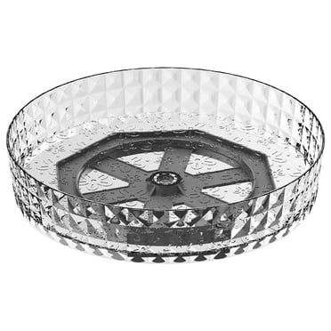 Turntable Lazy Susan Organizer 8.8'' Rotating Lazy Susan Organizers for Cabinet,Pantry,Kitchen,Countertop,Vanity Display Stand