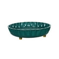 thumbnail image 1 of Turntable Organizer Food Storage Container Multipurpose Desktop Storage Tray Cosmetic Organizer for Pantry Kitchen Countertop Fridge Closet Green, 1 of 5