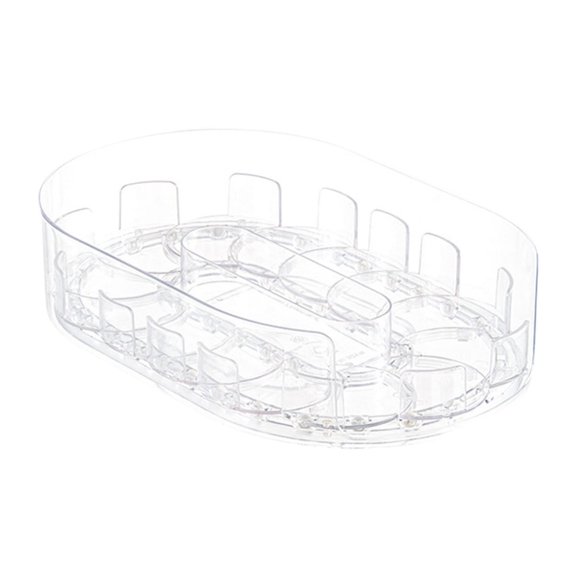 Turntable Organizer Storage Bins Providing Easy Access to Items for Kitchen Cabinet Pantry or Refrigerator