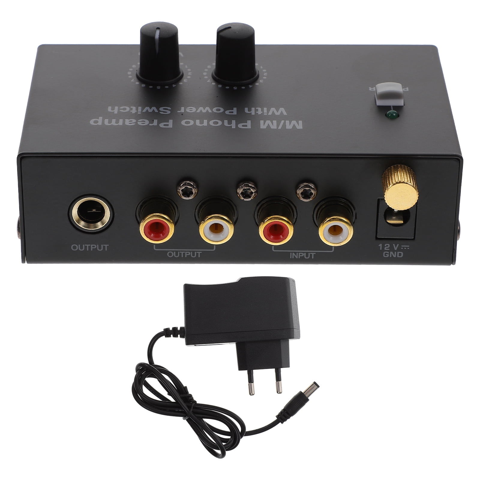 Turntable Preamp Headphone Amplifier Home Stereo System Components Dc Power Supply Hum Pre Amp