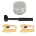 Turntable Replacement Needle 4 in 1 Record Player Needle Cleaner Kit