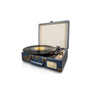 Turntable Retro Bluetooth Speaker Stereo Speakers Support Portable 1pc Blue ,Easy to Install