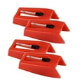 thumbnail image 1 of Turntable Stylus Replacement - Ceramic Needle for Record Player (Compatible with Crosley, Victrola) Replacement Record Needle, Record Player Needle by Goohae,Red, 1 of 6